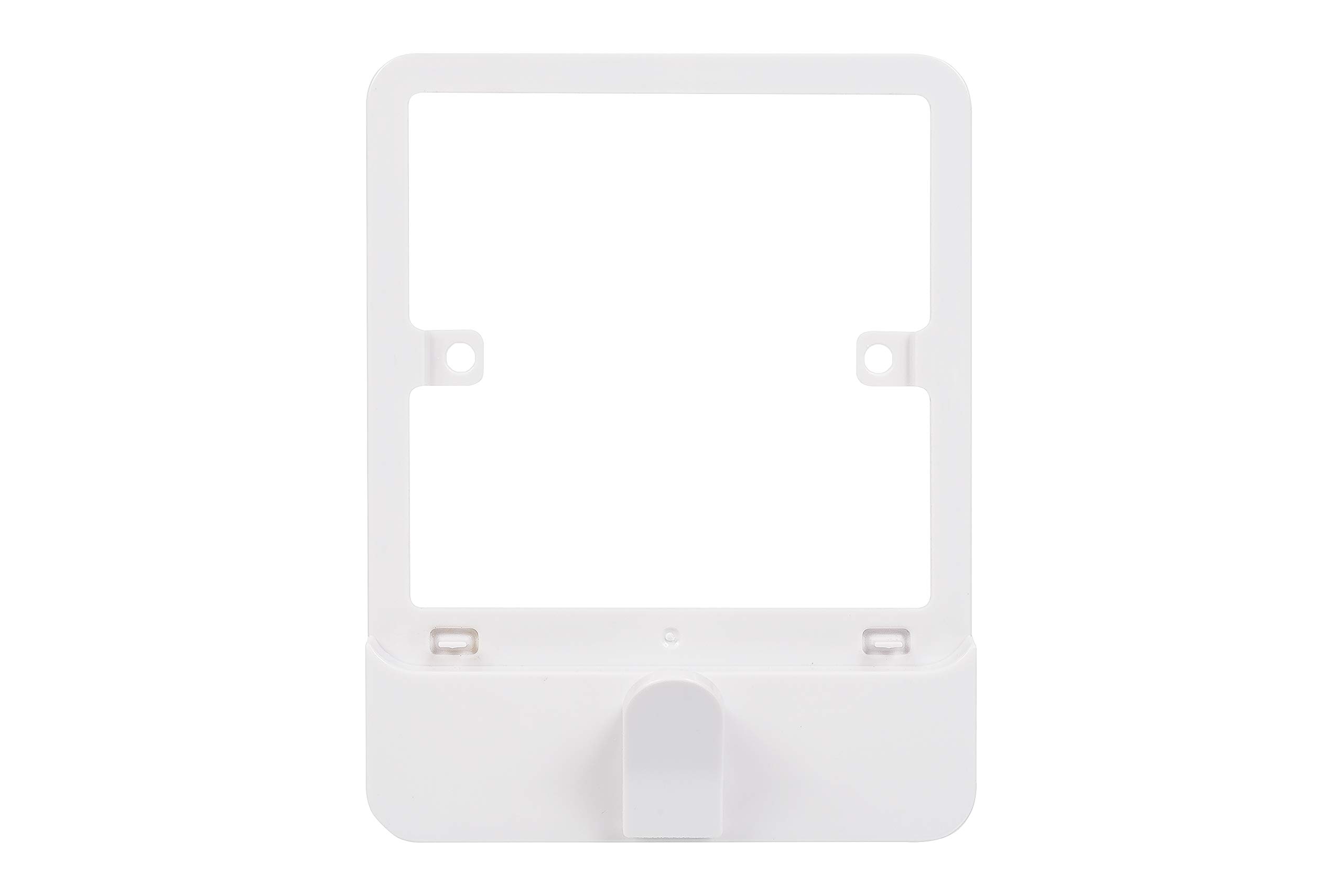 Schneider Electric Lisse White Moulded - Single Socket Surround with Key Hook, GGBLH1GS, White