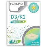 PatchMD - D3/K2 Patch - One Month Supply