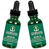 Clubman Pinaud Beard Oil for Men – Nourishing & Hydrating Beard Oil, Balanced Moisture for Facial Hair and Skin, 1 fl oz, 2 Pack