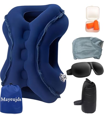 Amazon Almohada Para Cuello Inflable Cojin Cuello Avion Cojín De