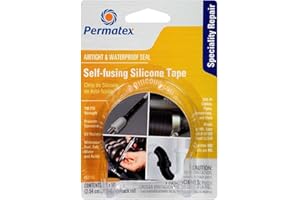 Permatex 82112 1" x 10' Self-Fusing Silicone Tape