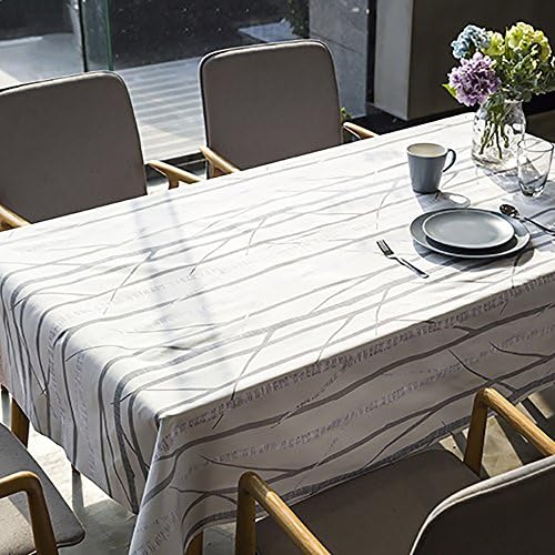 Tablecloth Heavy Weight Vinyl Rectangle Table Cover Wipe Clean PVC Table Cloth - Waterproof/Oil-proof /Mildew Proof - 54"x 78"-Autumn limbs