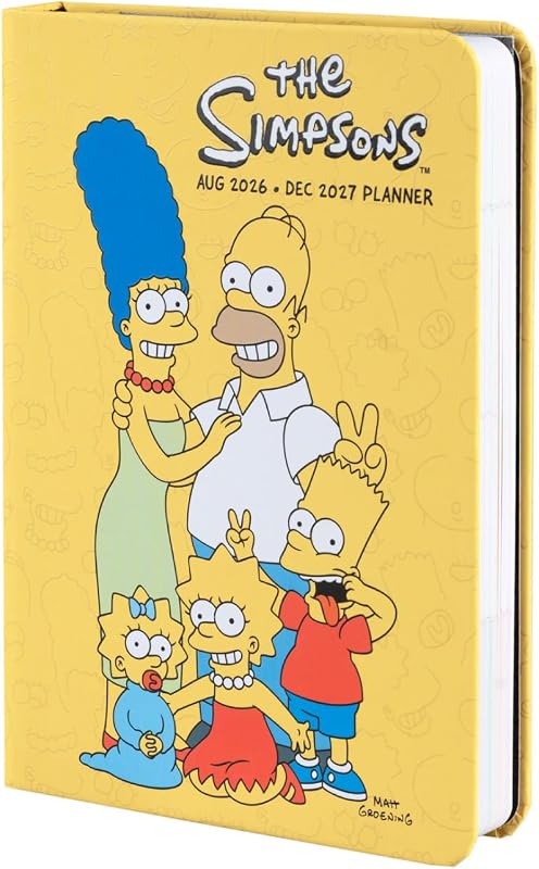 | Petit Agenda 2026 2027 Les Simpson - Semainier