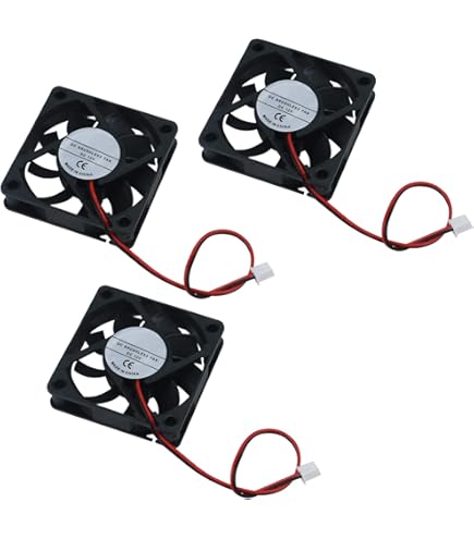 JZK 2pcs 40 * 40 * 10mm DC 5V USB Mini Cooling Fan With Wires, 4010 - View #3