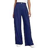 ANRABESS Women Wide Leg Dress Pants 2026 Summer High Waisted Business Casual Work Trousers Dressy Office Palazzo Pants Slacks