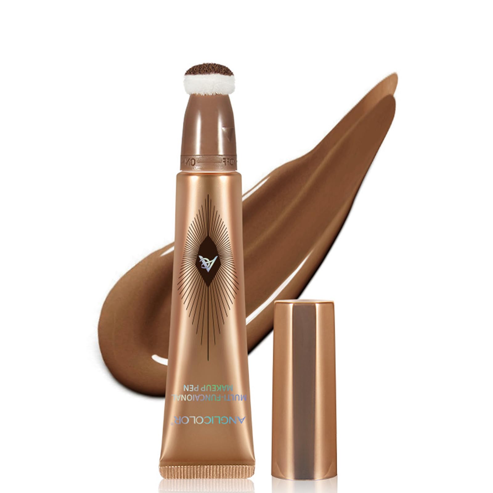 FEXPDL Liquid Bronzer Contour Stick Face Pro Concealer Lightweight Hydrating Formula Cream Bronzer Contour Wand Smooth Natural Long Lasting