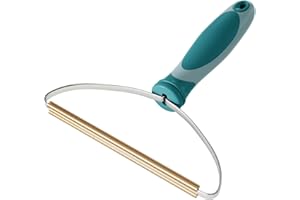ELEMSY Dog Cat Hair Remover for Deep Cleaning, Lint Cleaner Pro, Pet Fur Removal Tool, Portable Carpet Scraper Rake, Fuzz Hairball Shaver Brush for Carpet, Car Mat, Couch, Pet Bed, Furniture, Rug