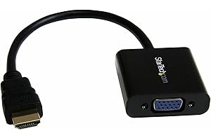 StarTech.com 1080p 60Hz HDMI to VGA High Speed Display Adapter - Active HDMI to VGA (Male to Female) Video Converter for Lapt