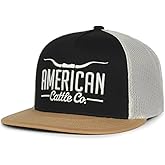 American Cattle Co. Longhorn Adjustable Snapback Western Hat