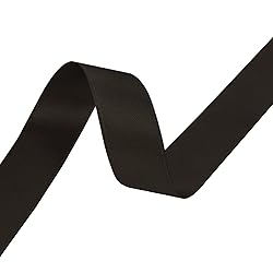 VATIN Double Face Dark Olive Satin Ribbon