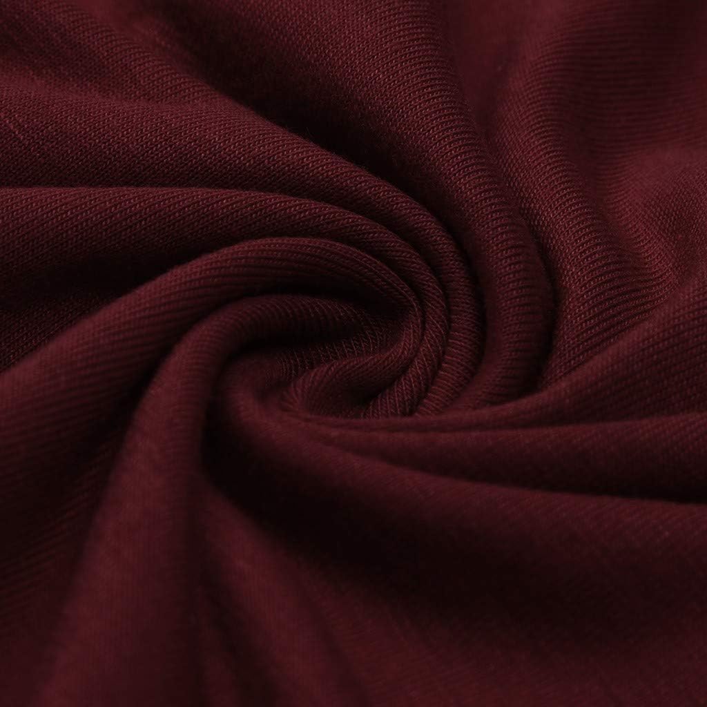 ZODRQ Women Dress,Fashion Ladies Solid O-Neck Short Sleeve Casual Swing Loose Party Dress