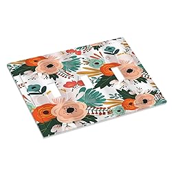Sghxwp Rustic Floral Boho Colorful Flower 3 Gang
