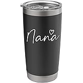 Nana Gifts For Women Grandma Heart Mother's Day Nana Stainless Steel Insulated Tumbler