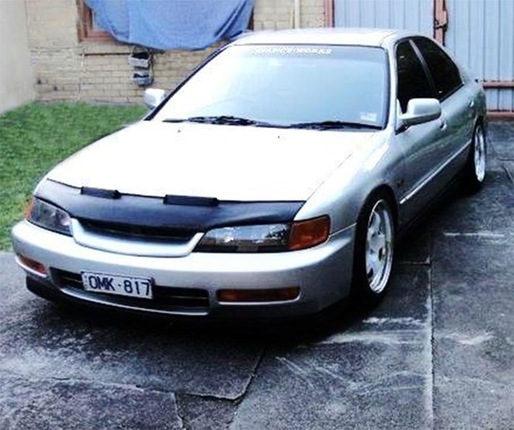 Amazon Com Vms Racing 94 97 Hood Bra Front End Nose Mask Compatible With Honda Accord Cd6 Cd7 F18 F20 F22 H22 Lx Dx Ex Ex R Ex L Si R Sir Coupe Sedan 2 Door 4