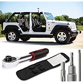 Hard Top Door Removal Torx Set Jeep Tool Kit Wrangler,Red | Compatible for Wrangler JL JK Gladiator Rubicon Sahara 2-4 Doors Soft Top Replace 82214166AB 68361574AB