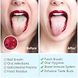 MORGLES Stainless Steel Tongue Scraper 4 Pack for Fresh Breath view 3