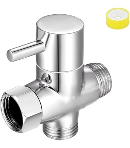 Brass Shower Diverter - Chrome, Bathtub & Shower Diverter Valves