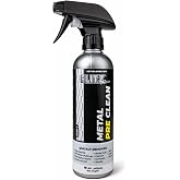 FLITZ Metal Pre-Clean - 16oz of USA-Made Stainless Steel Cleaner Spray - Works on Aluminum, Brass, Copper, &amp; More - Tarnish, Rust Remover for Metals - Non-Abrasive Aluminum Deoxidizer (1 Pack)