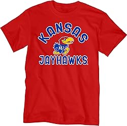 Blue 84 Men's Kansas Jayhawks T Shirt Line Up