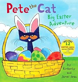 Pete the Cat: Big Easter Adventure by [Dean, James, Dean, Kimberly]