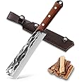 Machete Billhook Sickle Knife for Yard Work Machete for Cutting Trees Machetes Sickle Heavy Duty Machete for clearing Brush Garden Tools AxeConstruction Blade Outdoor……