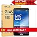 Asus MeMO Pad 7 Glass Screen Protector,(ME70CX ME170C ME170CX FonePAD FE170CG 2014 Edition) AnoKe [Lifetime Warranty](0.3mm 9H) Film Shield ME170 Glass