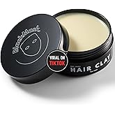BlackMask Hair Clay for Men (3.52 oz) Matte Finish with Strong Hold, Hair Styling Clay, Adds Texture & Volume