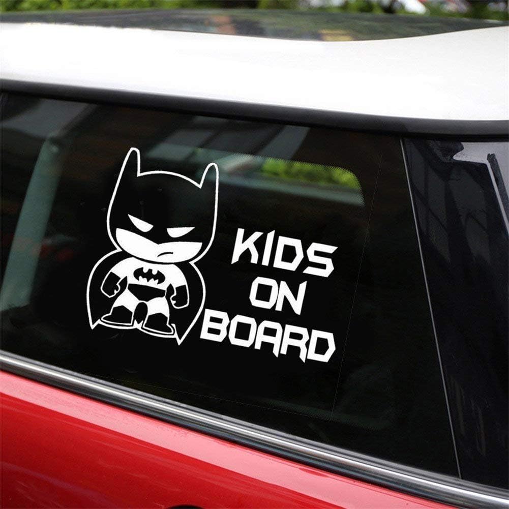 Yabland車ステッカーとデカールkids On Board Stikcers Boyレーザー材質車のスタイリングバンパーステッカー7 48 X5 51 車ボディドアウィンドウステッカービニールステッカーデカール ホワイト Mc 00 ステッカー デカール 車 バイク Amazon