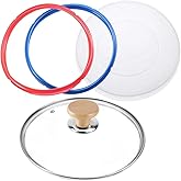 Tempered Glass Lid & Silicone Cover for Instant Pot 6 Quart - Set of 4 Accessories