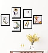 sunmeg 2Pcs 3D Shadow Box 8x8 Wood Photo Frame Deep Display Box view 4