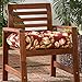 Greendale Home Fashions 20-inch Outdoor Chair Cushion, Roma Floral