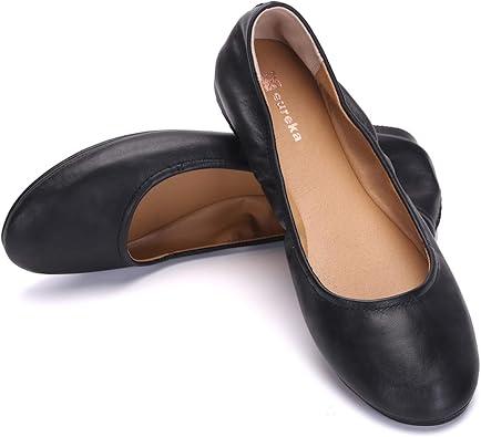 leather flats