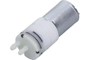 ZUNATE 12V DC Mini Air Pump, Pressure Suction Pumping Oil Less Vacuum Pump, Micro Vacuum Electric Pumping Booster for Water Dispenser Home Coffee Machine