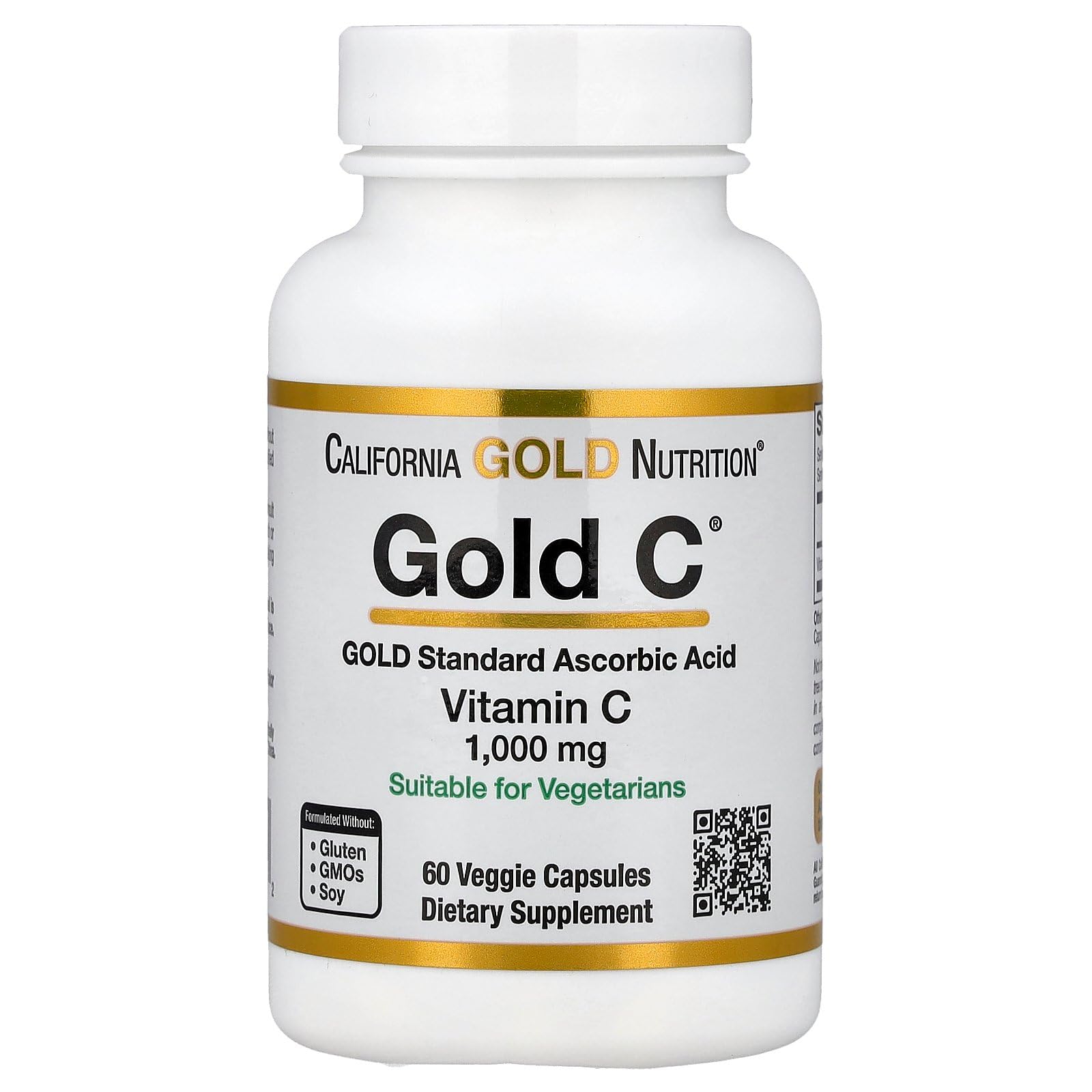 California Gold Nutrition C ベジカプセル60粒の商品画像