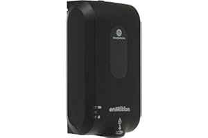 ENMOTION® GEN2 AUTOMATED TOUCHLESS SOAP & SANITIZER Dispenser by GP PRO (GEORGIA-PACIFIC), Black, 1 Dispenser