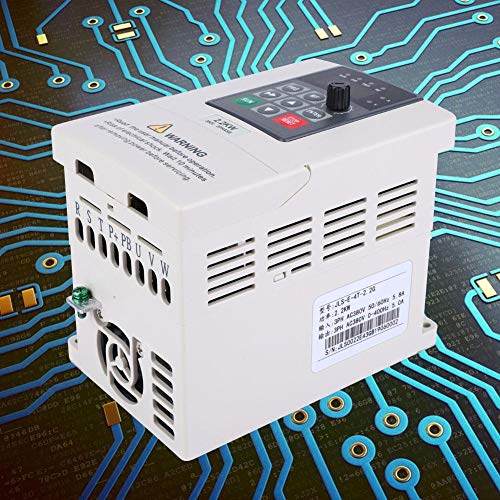 380V 2.2KW VFD Variable Frequency Drive Inverter for Motor Speeds Control Inverter 3-Phase Input Output