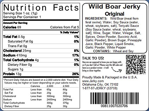 5 Classic+Exotic+Jerky+Sampler+Pack