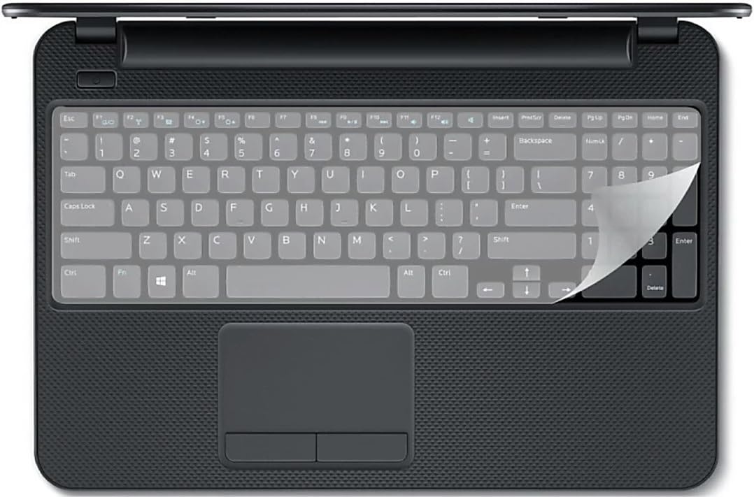 GIPTIP Universal Silicone Keyboard Protector Skin For 15.6-Inch Laptop