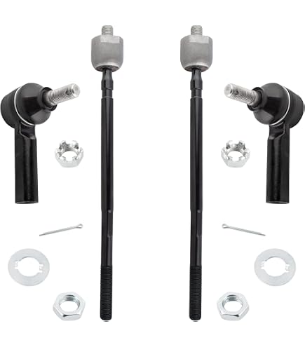 Amazon.com: BOXI (Set of 4) Manual Steering Front Inner & Outer