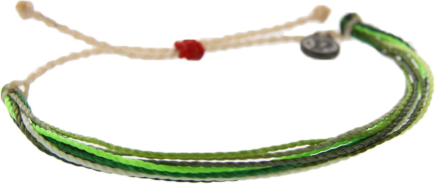 Pura Vida Beach Life Single Bracelet - Handcrafted - 100% Waterproof Wax Coated Accessories: Jewelry