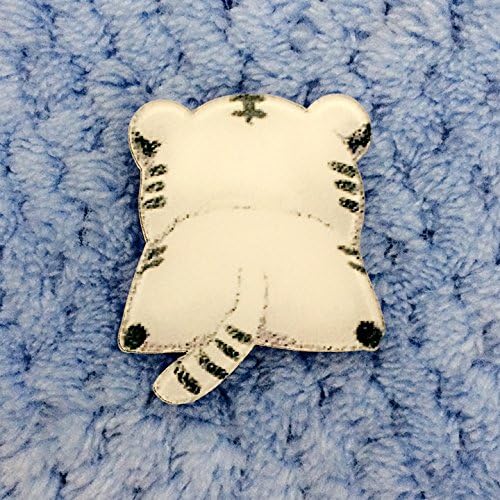 Amazon Co Jp 新1 Pcsかわいい動物のバッジ送料無料原宿アクリルピンバッジの漫画のバックパックのバッジ2658を形 ホーム キッチン