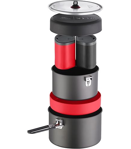 Amazon.com : MSR Quick 2 Camping Cook Set : Trail Lite Duo System