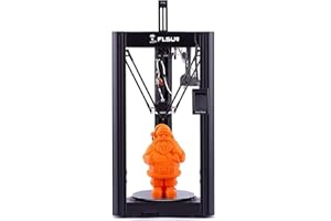 FLSUN Super Racer - 200 mm/s Fast 3D Printer, 2800 + mm/s², FDM Delta 3D Printer with self-Leveling Resume 1.75 PLA DIY 3D Printers Print Size Φ260 x 330 mm. (SR)