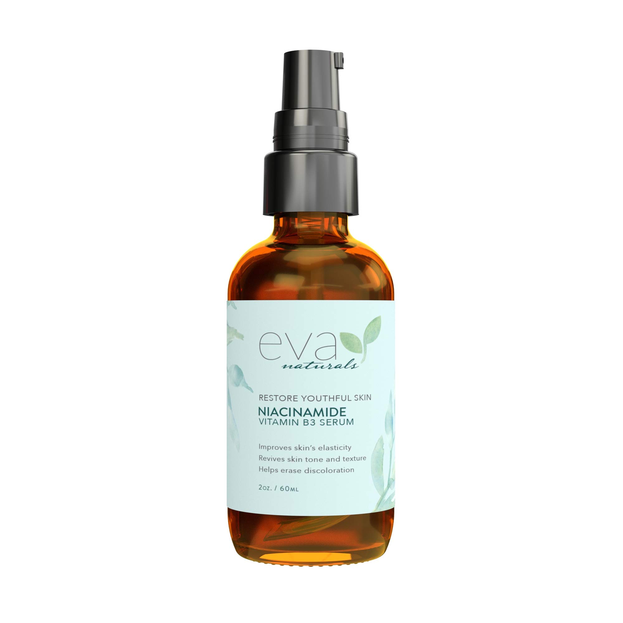 Vitamin B3 5 Niacinamide Serum by Eva Naturals (2 oz) Niacinamide