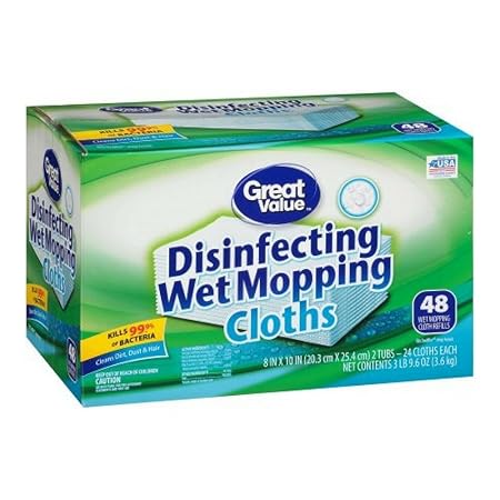 disinfecting mopping