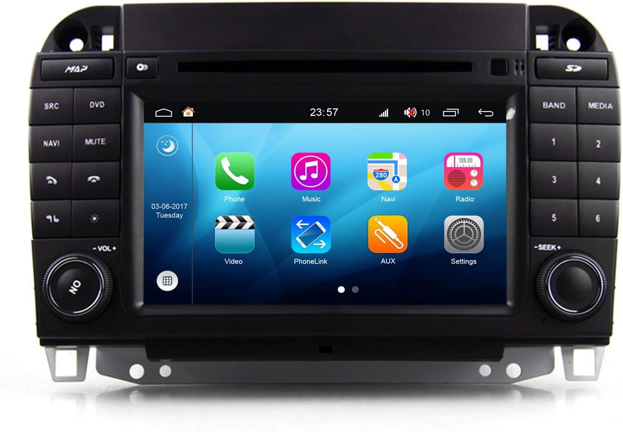 Roverone 7 Inch Android System In Dash Car Gps Navi Amazon Co Uk