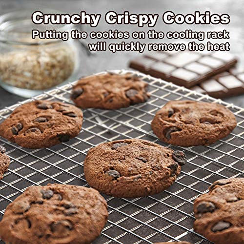 Secura Cooling Rack 100 304 Stainless Steel, Cookie Wire Baking Racks