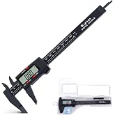 Kynup Digital Caliper, Caliper Measuring Tool with LCD Screen | Electronic Micrometer Caliper with Auto-Off Feature, Inch and Millimeter Conversion(0-6")