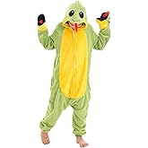 TYONMUJO Animal Onesie Costume for Kids Halloween Costumes for Girls Boys Cosplay Outfit Green Snake