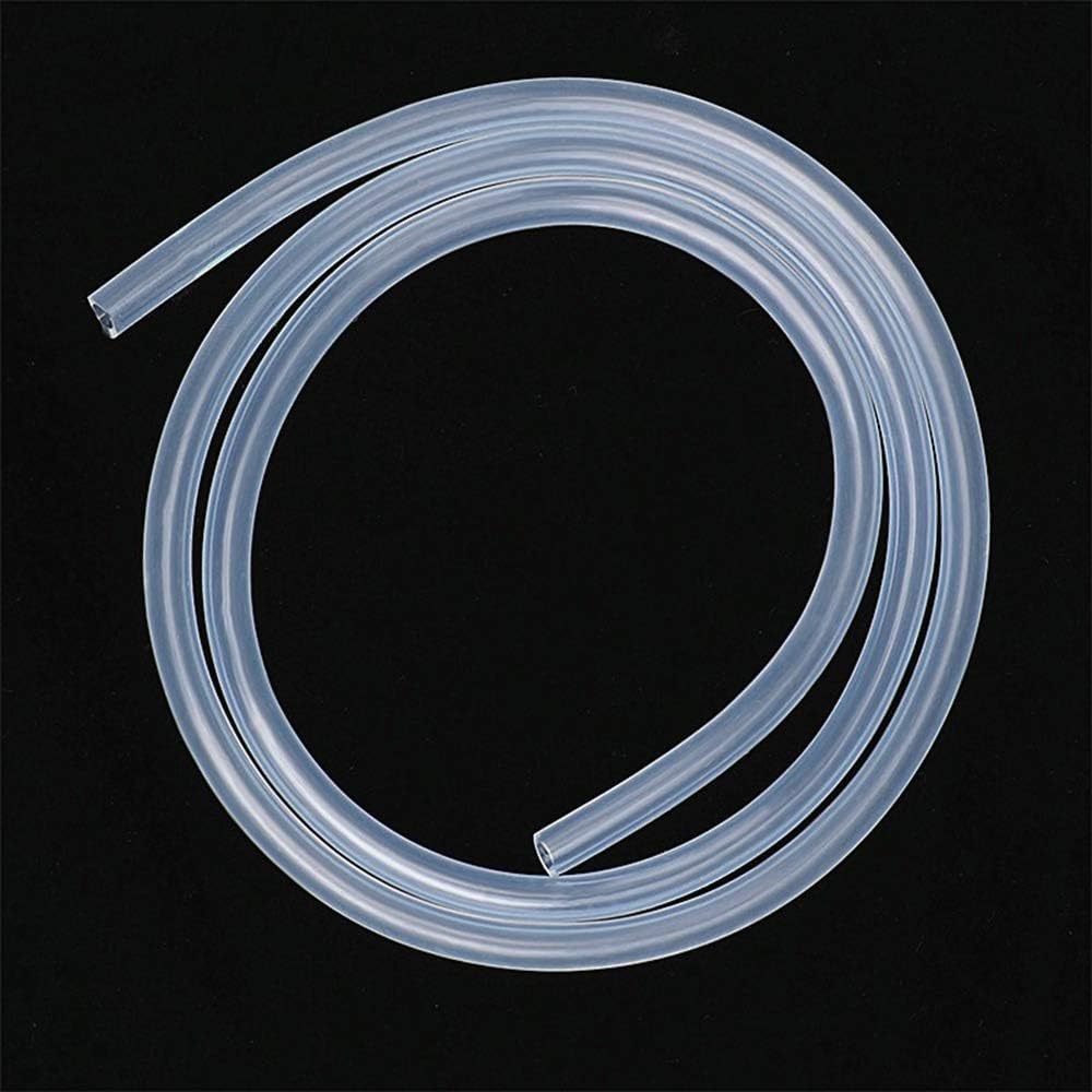 Yesallwas Silicone Tube 8mm X 12mm 1m 3.3ft Flexible Silicone Rubber Tubing Water Air Hose Pipe for Pump Transfer (8mmX12mm 1M)